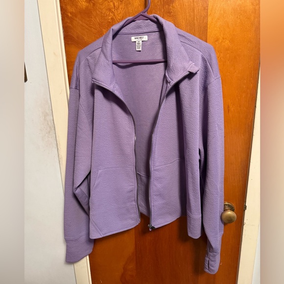 Nine West Jackets & Blazers - Nine West Active Plus Size Lavender Jacket